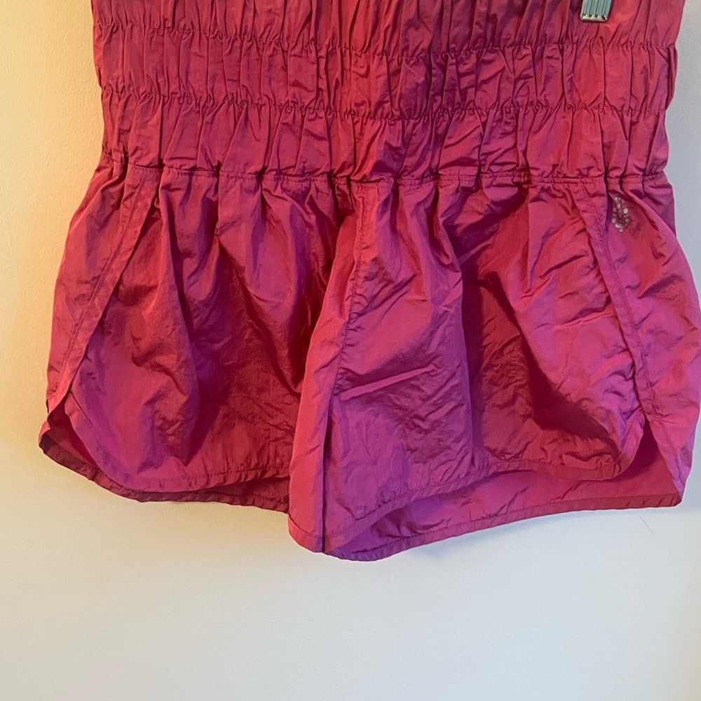 FP Movement by Free People Pink Athletic Shorts with Elastic Waist